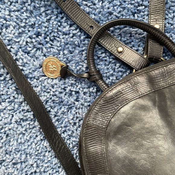 Vintage Brahmin Mini Backpack Black - Picture 3 of 9